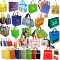 Promotional boutique eco laminated tote shopping bag